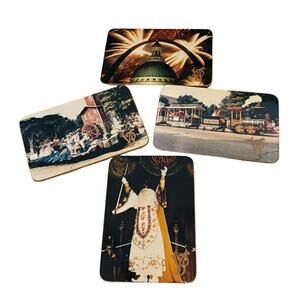 Veiled Prophet 1991 St. Louis Coasters (4) Cork VTG Missouri Secret Society READ